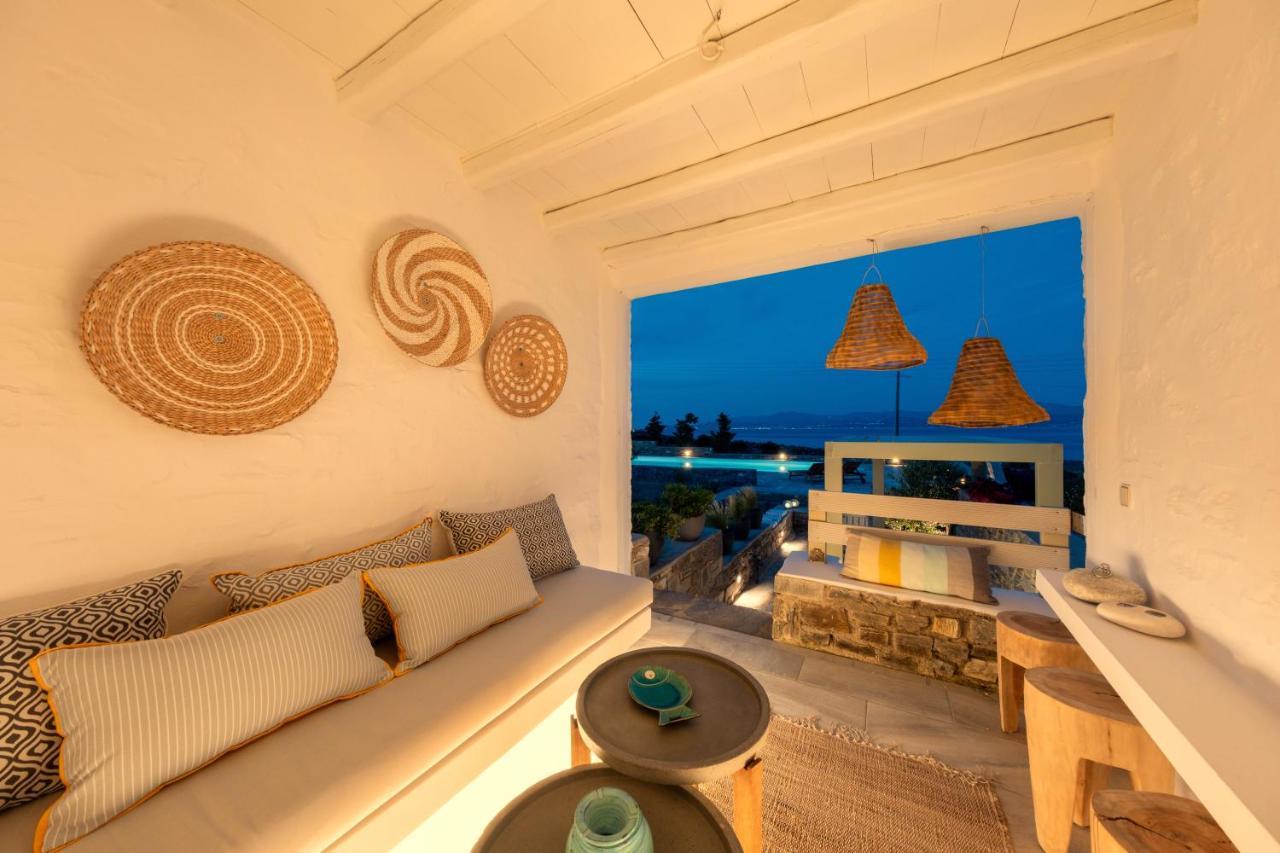 Kallirroe Deluxe Villa With Sea View And Pool Chrisi Akti  Bagian luar foto