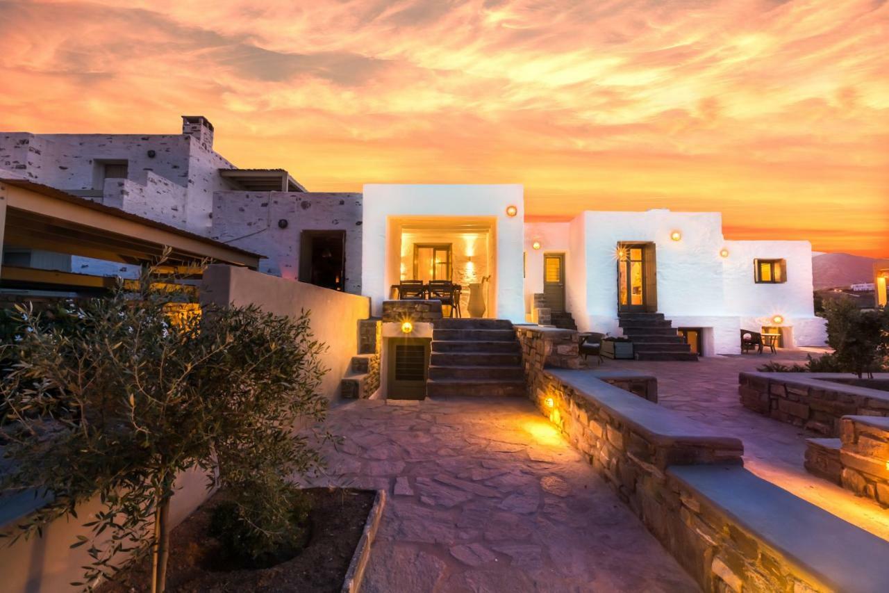 Kallirroe Deluxe Villa With Sea View And Pool Chrisi Akti  Bagian luar foto